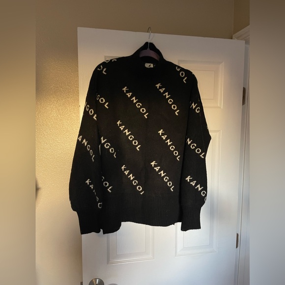 NEW Kangol x H&M limited edition collaboration black sweater - Picture 6 of 6